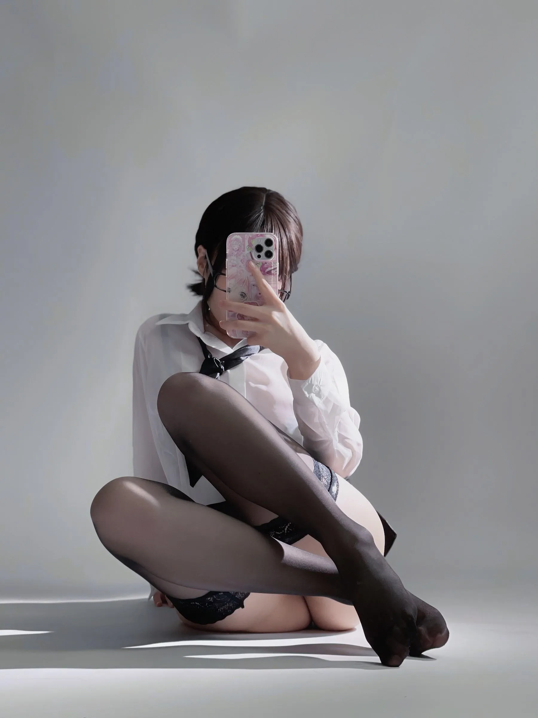 幼愛youmeko – NO.12 黑丝眼镜OL [29P]插图6